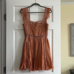 Free People Burnt Orange dress